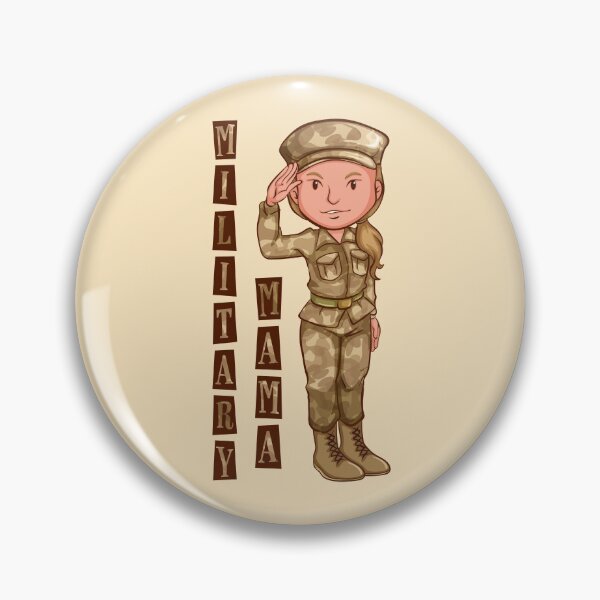 Item preview, Military Mama! (on Lt. Tan) designed and sold by PawsitiveMum.