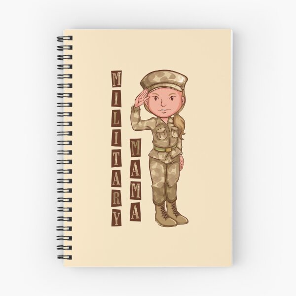 Item preview, Military Mama! (on Lt. Tan) designed and sold by PawsitiveMum.