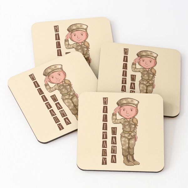 Item preview, Military Mama! (on Lt. Tan) designed and sold by PawsitiveMum.