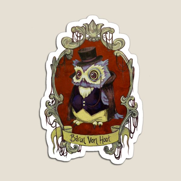 Baron Von Hoot Magnet