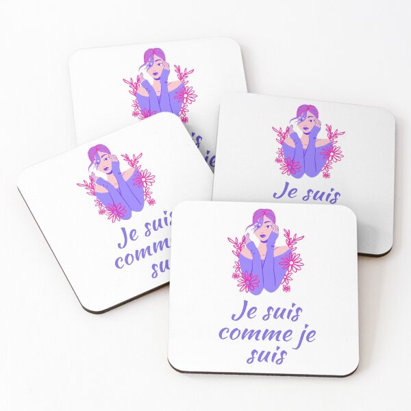 Item preview, Soy lo que soy - regalos temáticos de citas populares en francés (en blanco) designed and sold by RebelliousRosee.