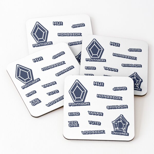Item preview, PENTAGON UNIVERSE - K-Pop Sticker Pack designed and sold by artsycore.