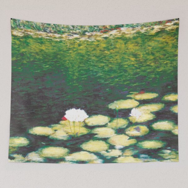 Item preview, Waterlilies on Green Pond designed and sold by Anne Huth.