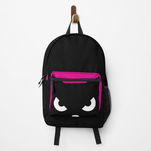 Item preview, Evil cat red moonlight, flat art design designed and sold by mirrorimages.