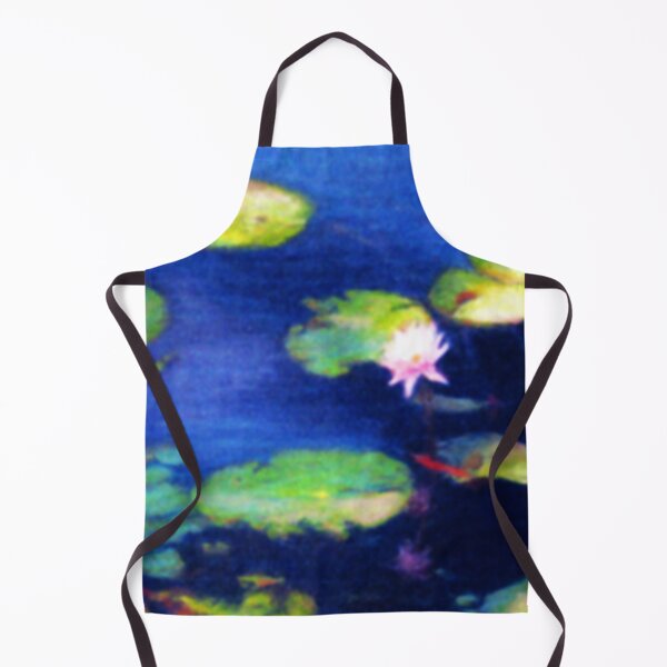 Item preview, Waterlilies on Blue Pond designed and sold by Anne Huth.