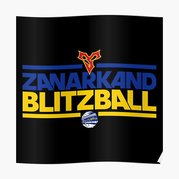 "Zanarkand Blitzball (black BG) Final Fantasy X" Poster for Sale by