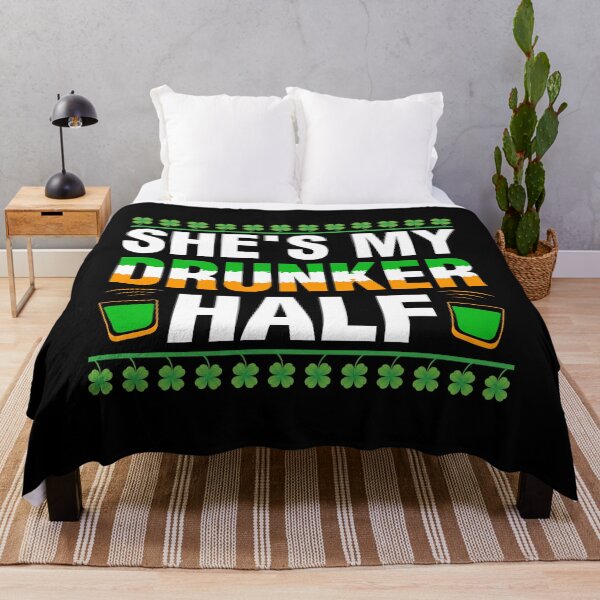 Item preview, She's My Drunker Half Irish Couples St Patricks Day Drinking designed and sold by topdesignarts.