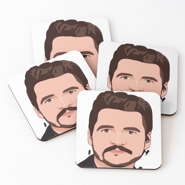Item preview, Pedro Pascal Swooning Cartoon Look designed and sold by ecdato.
