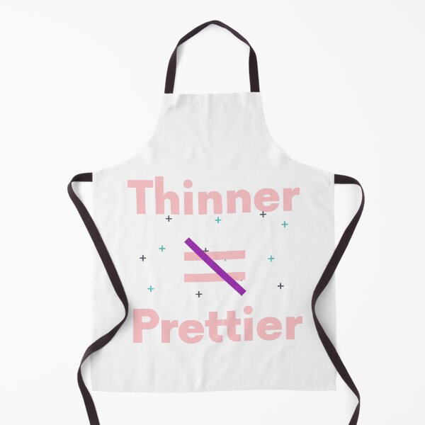 Item preview, Thinner Does Not Equal Prettier Body Positivity Design designed and sold by PetitePeche.