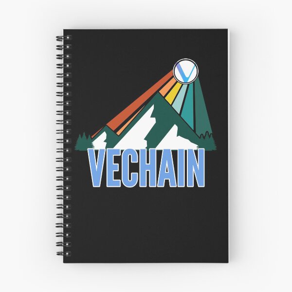 Item preview, Vechain Crypto Mountain Sun Rays designed and sold by Bitcoin-Fashion.