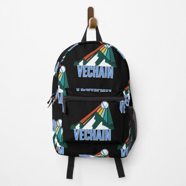 Item preview, Vechain Crypto Mountain Sun Rays designed and sold by Bitcoin-Fashion.