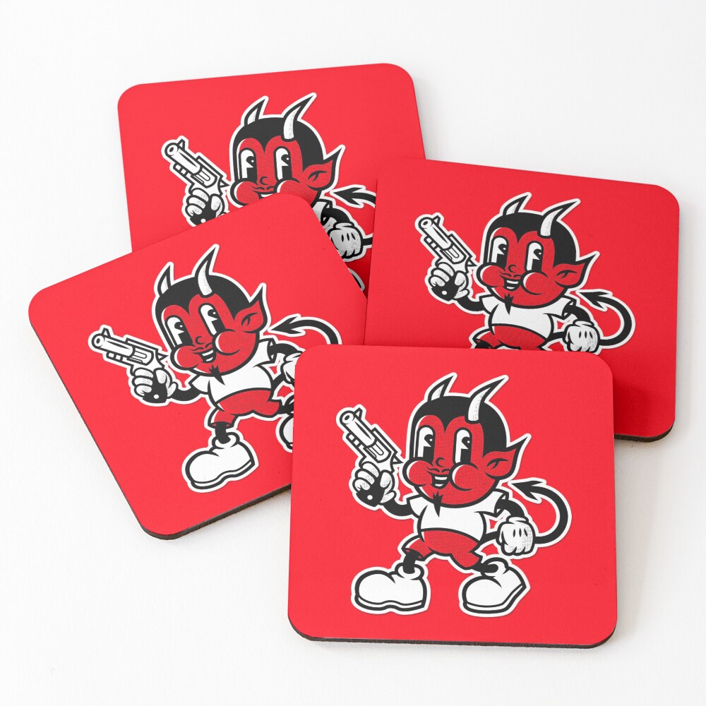 Item preview, Coasters (Set of 4) designed and sold by RedsStickerShop.