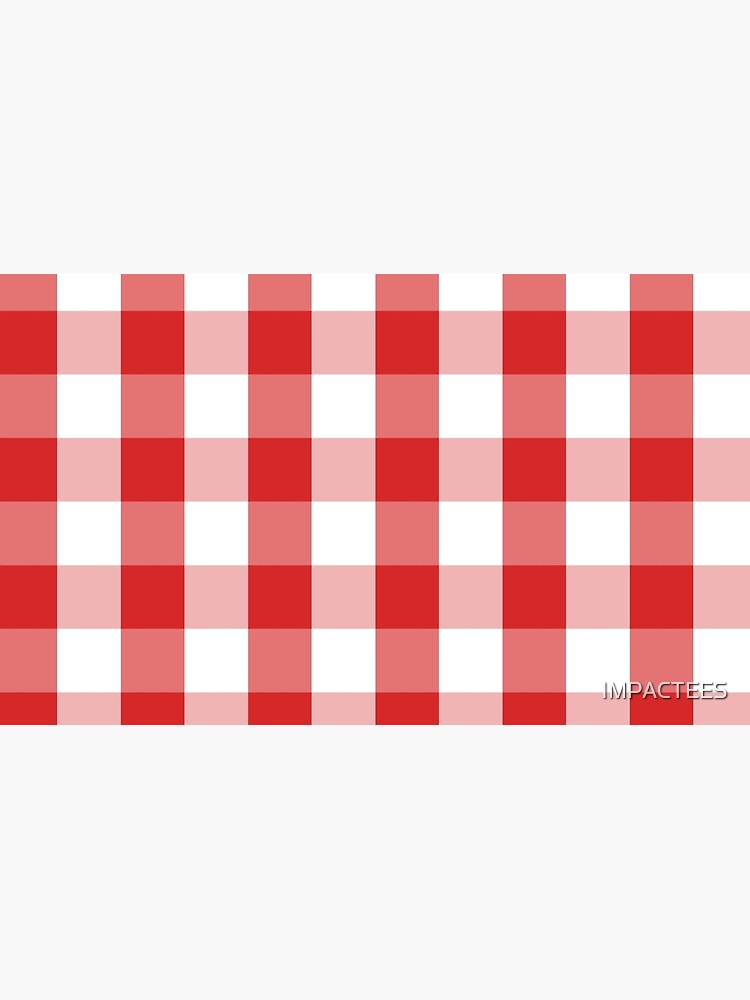 GINGHAM-RED by IMPACTEES