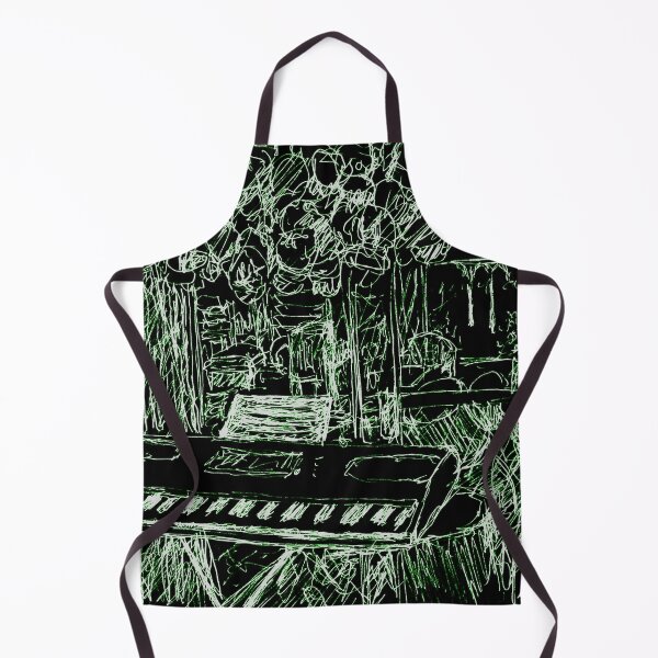 Item preview, Music Room with Cap Collection - Green and Black designed and sold by Anne Huth.
