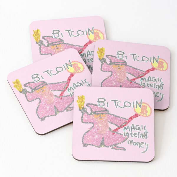 Item preview, Magic Internet Money Pink, Bitcoin Magic Internet Money, Girls Bitcoin, Pretty Bitcoin, Pink Bitcoin,  designed and sold by Anonymousbtb.