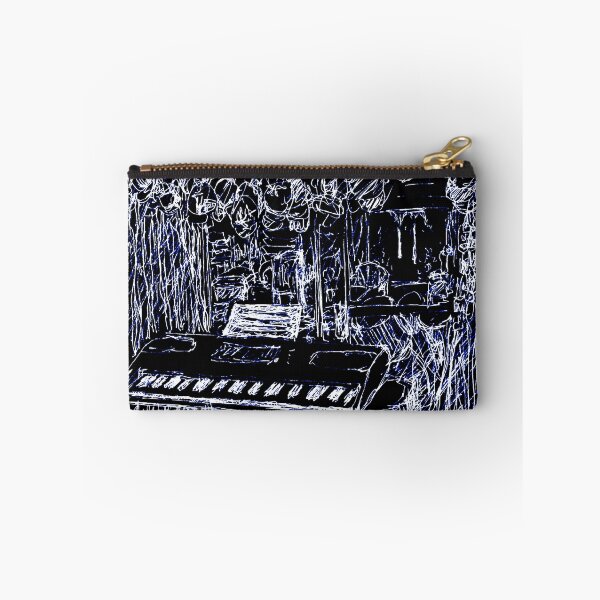 Item preview, Music Room with Cap Collection - Blue and Black designed and sold by Anne Huth.