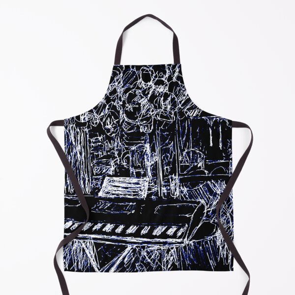 Item preview, Music Room with Cap Collection - Blue and Black designed and sold by Anne Huth.