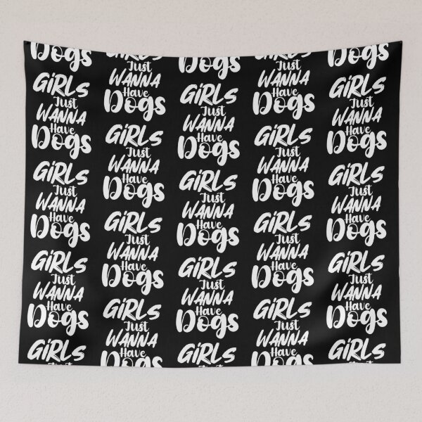 Item preview, Girls just wanna have dogs funny  designed and sold by KGN  CREATIVITY.