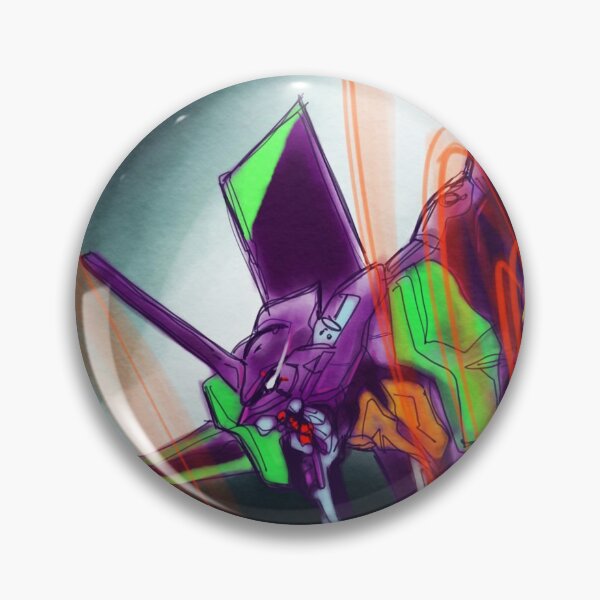 Item preview, eva 01 in the neon genesis evangelion mecha arts work designed and sold by jorgelebeau.