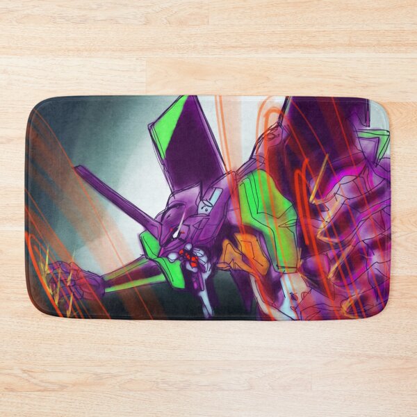 Item preview, eva 01 in the neon genesis evangelion mecha arts work designed and sold by jorgelebeau.