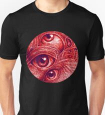 Third eye in a perfect circle. Unisex T-Shirt