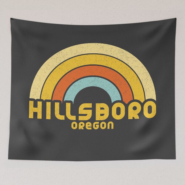 Item preview, Retro Hillsboro Oregon designed and sold by dk80.