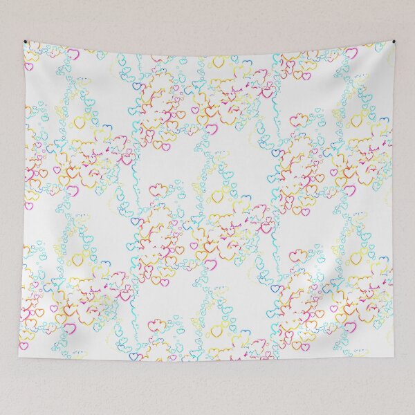 Item preview, Colorful little hearts for you - rain of love designed and sold by LittleAngy.