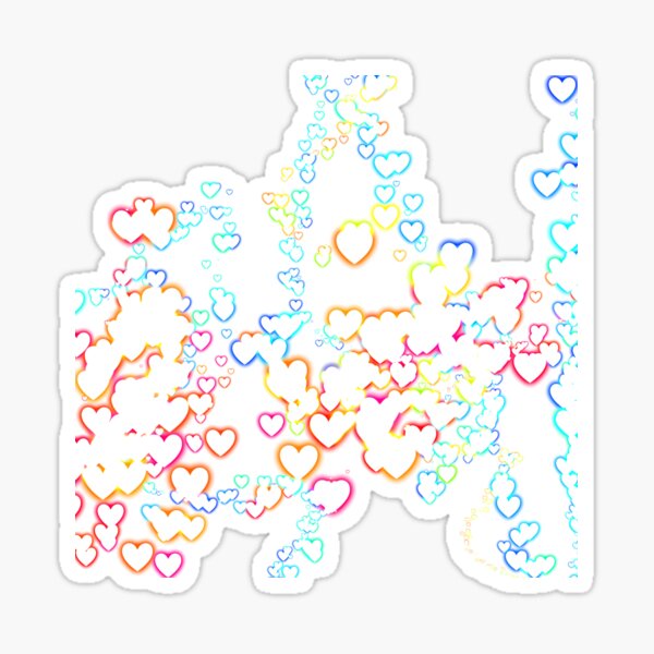 Artikel-Vorschau von Bunte kleine Herzen für Sie - Regen der Liebe, designt und verkauft von LittleAngy.