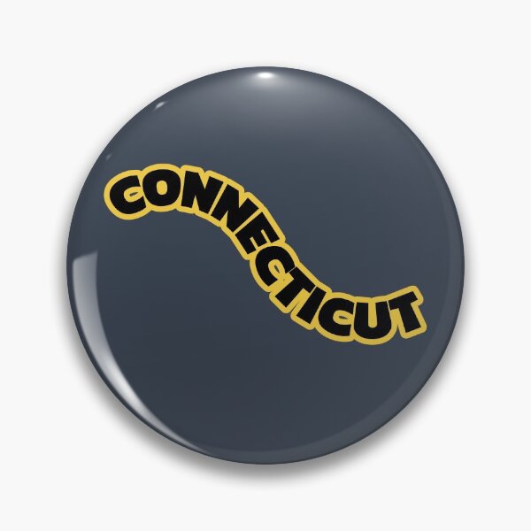 Item preview, Connecticut- Black, Yellow designed and sold by Chubuter.