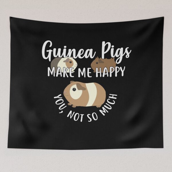 Item preview, Guinea Pigs Make Me Happy designed and sold by Clara Hollins.