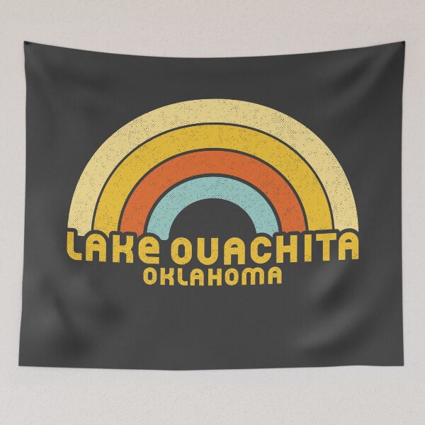 Item preview, Retro Lake Ouachita Oklahoma designed and sold by dk80.