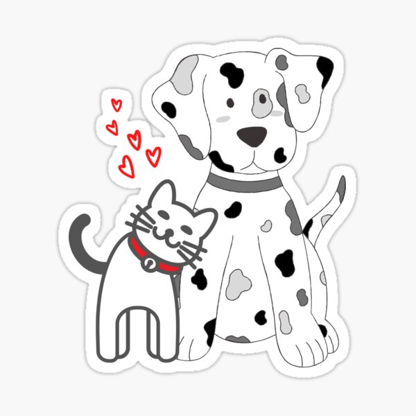 "Dog vs Cat, Dog and Cat teamwork, possible friendship, cat boss