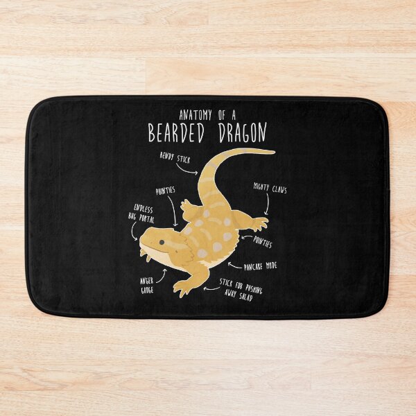 Item preview, Anatomy of a Bearded Dragon designed and sold by Clara Hollins.