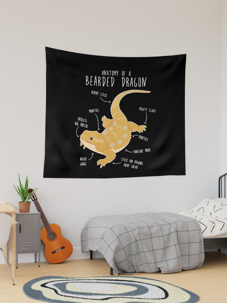 Bearded discount dragon tapestry