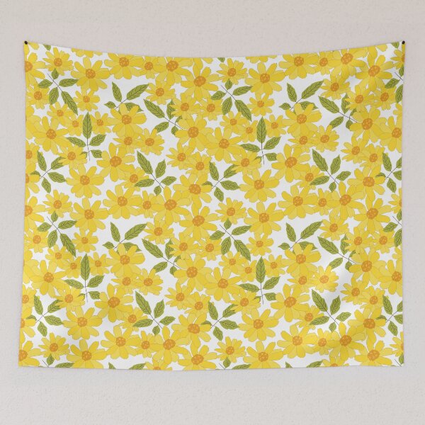 Item preview, Yellow Zinnias designed and sold by southerlydesign.