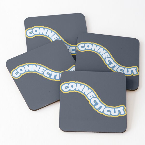 Item preview, Connecticut- Blue, Yellow designed and sold by Chubuter.