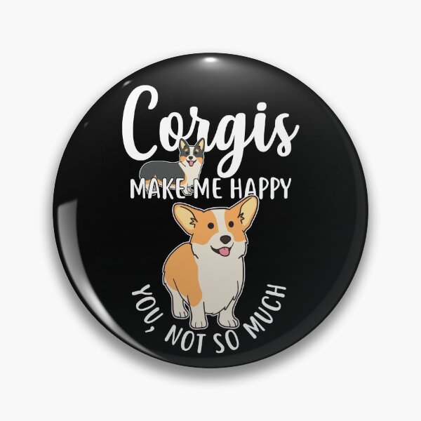 Item preview, Corgis Make Me Happy designed and sold by Clara Hollins.