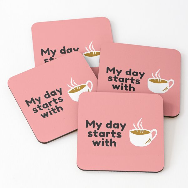 Item preview, My day starts with Coffee designed and sold by Summers Cool.
