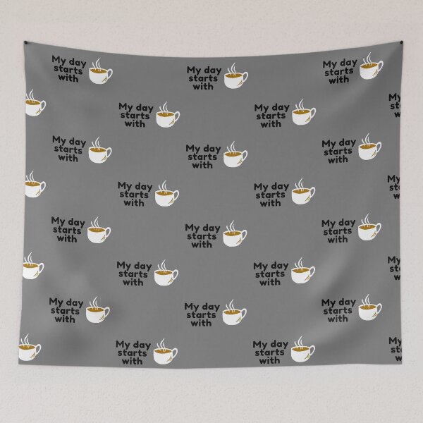 Item preview, My day starts with Coffee designed and sold by Summers Cool.