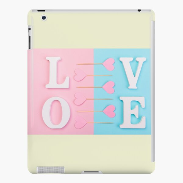 The shape of love iPad Snap Case
