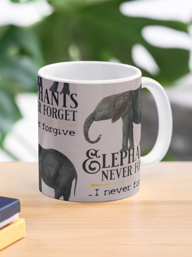 elephants never forget coffee