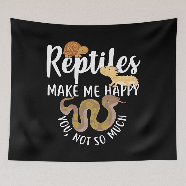 Item preview, Reptiles Make Me Happy designed and sold by Clara Hollins.