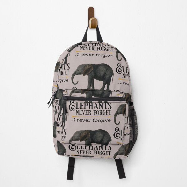 Item preview, elephants never forget, i never forgive designed and sold by sandpiperstudio.