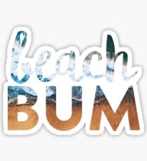 Pegatina Beach Bum