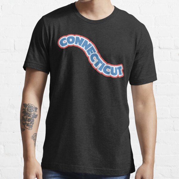 State Of Connecticut- Blue, Red, White Essential T-Shirt