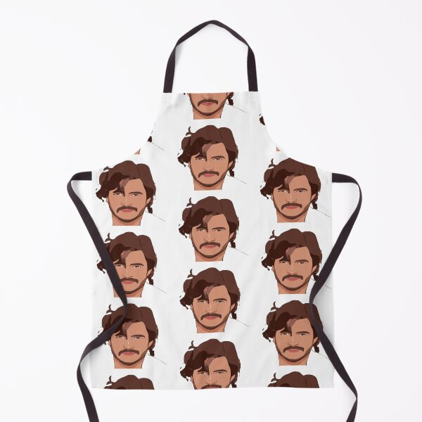 Item preview, Pedro Pascal Cartoon Messy Hair designed and sold by ecdato.