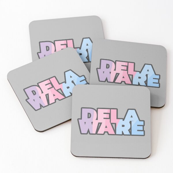 Item preview, Delaware - Pink, Blue designed and sold by Chubuter.