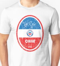 Football - Chile (Distressed) Unisex T-Shirt