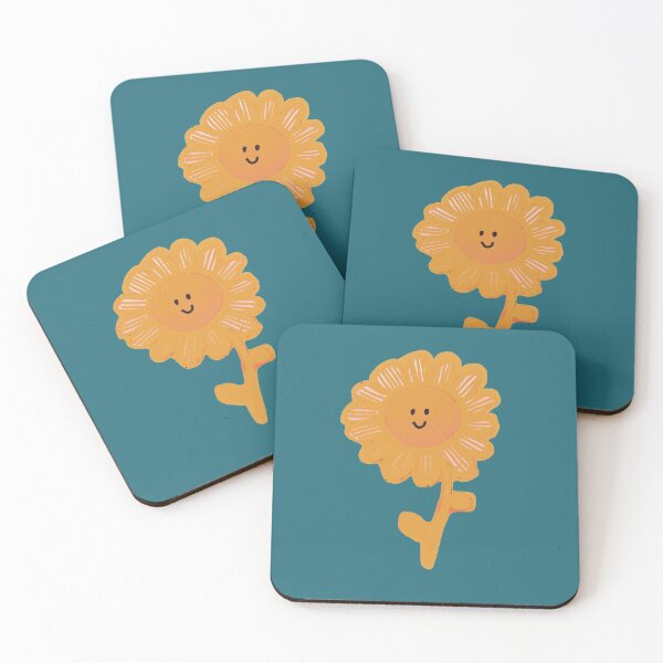 Item preview, Retro orange flower designed and sold by Seeyouspoon.