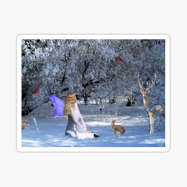 Item preview, Yule Winter Faerie and Animals designed and sold by imphavok.